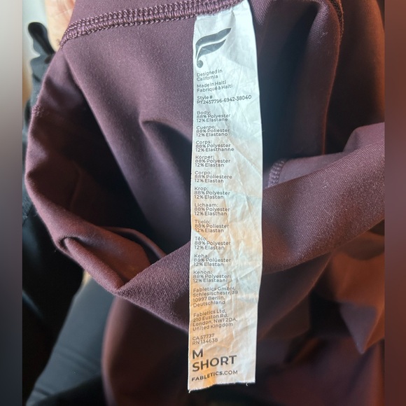 Fabletics Powerhold Split Flare Leggings in Size Medium Short - Picture 5 of 8